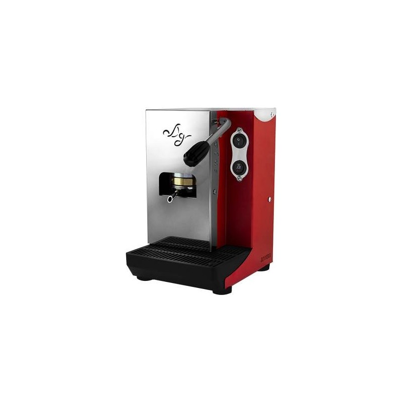 Aroma Plus Basic Macchina da Caffè Cialde 44mm Rosso