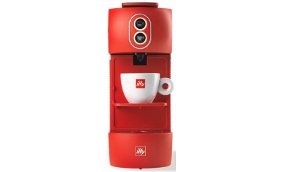 Illy Macchina da Caffe a Cialde 44mm Easy Rossa