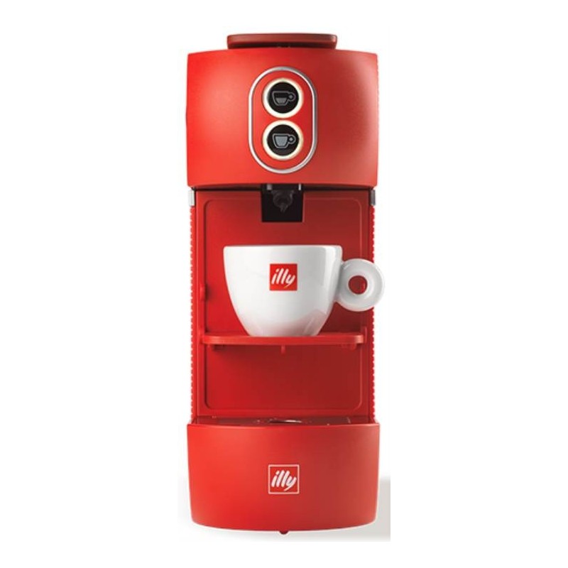 Illy Macchina da Caffe a Cialde 44mm Easy Rossa