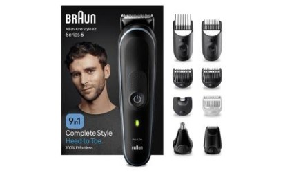 Braun Regolabarba e CapelliSeries 5 MGK5411 9 in 1